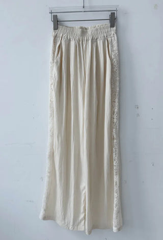 Summer Race Track Wide Banding Pants: Rustling Nylon Y2K Summer Pleated Cooling Pants