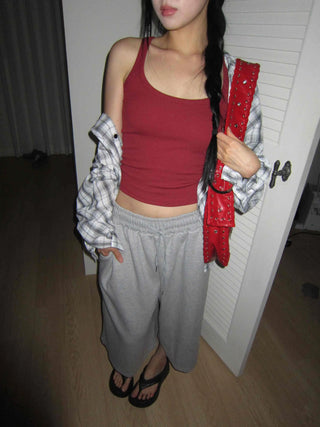 glam layered slim fit spandex sleeveless nasi