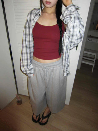 glam layered slim fit spandex sleeveless nasi