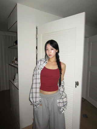 glam layered slim fit spandex sleeveless nasi