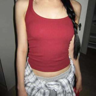 glam layered slim fit spandex sleeveless nasi