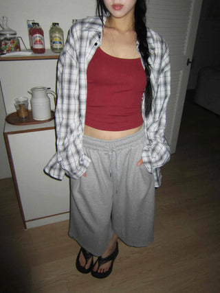 glam layered slim fit spandex sleeveless nasi