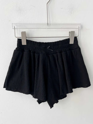 floral cozy homewear pajama shorts