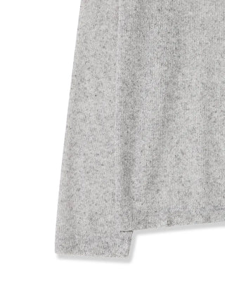 summer linen oversized see-through boxy summer long-sleeved knit t-shirt