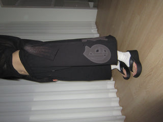 diploma patch wide bermuda 7/8 training pants