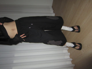 diploma patch wide bermuda 7/8 training pants