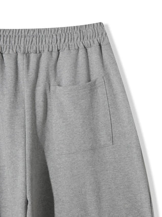 diploma patch wide bermuda 7/8 training pants