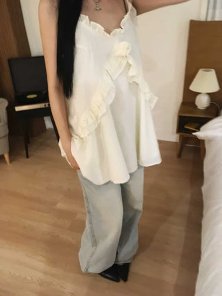 frill slip nasi mini one-piece