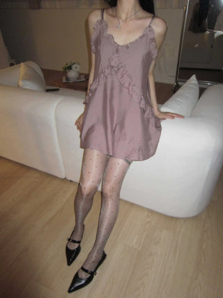 frill slip nasi mini one-piece