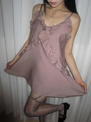 frill slip nasi mini one-piece