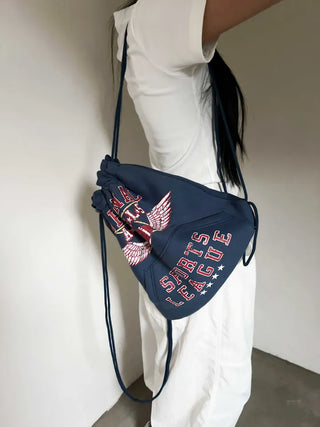 Angel Rugby Gym Sack String Backpack