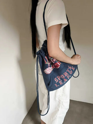 Angel Rugby Gym Sack String Backpack