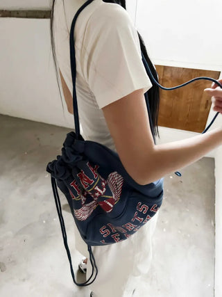 Angel Rugby Gym Sack String Backpack