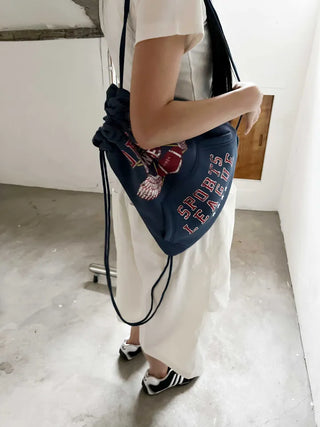 Angel Rugby Gym Sack String Backpack