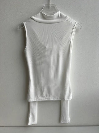 tie scarf slim sleeveless nasi