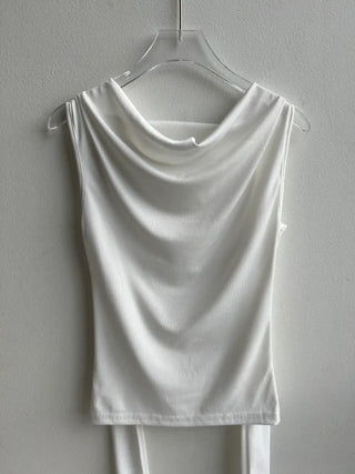 tie scarf slim sleeveless nasi