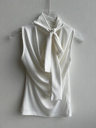 tie scarf slim sleeveless nasi