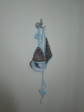 Emerald Leopard Print Leopard Bikini