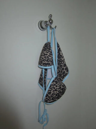 Emerald Leopard Print Leopard Bikini