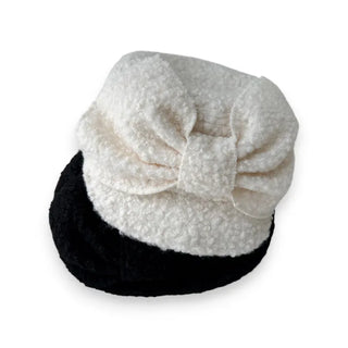 buckle ribbon poggle hunting cap sailor hat