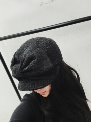 buckle ribbon poggle hunting cap sailor hat