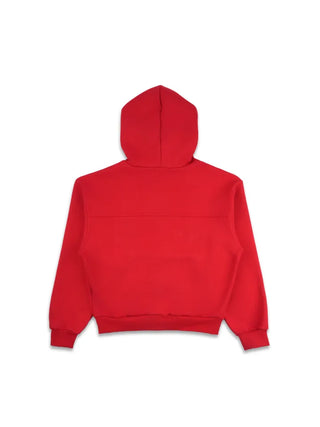 city setup big hood two-way zipper loose fit oversized hooded zip-up