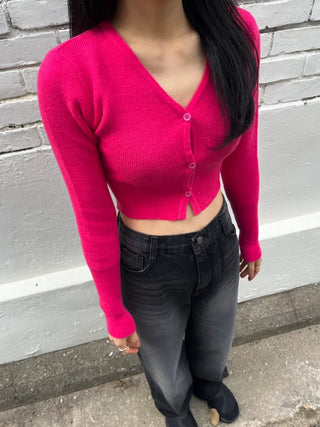 Black washed wide denim pants