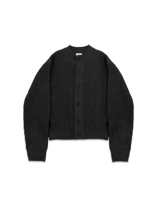 loose fit thick hachi cardigan