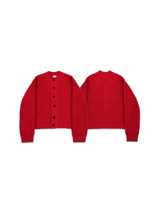 loose fit thick hachi cardigan