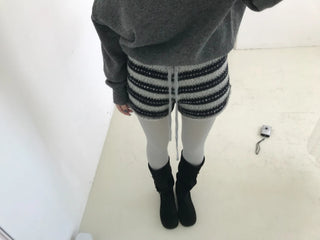 buckle suede leather long boots