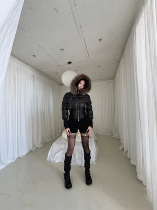 golden studded corduroy rivet winter shorts