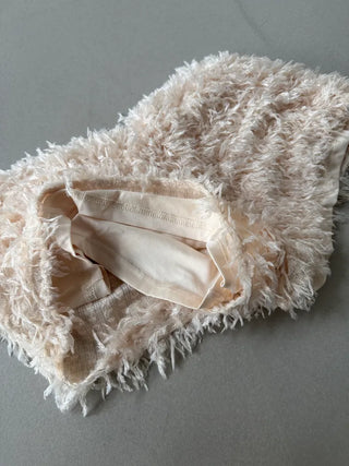 Poodle Fur Shorts Banded Shorts