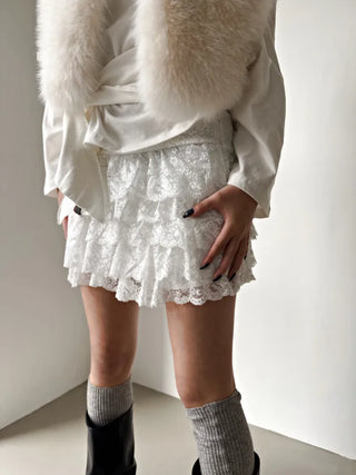 Lace Cancan Shorts