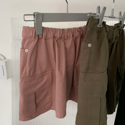 Cargo banding mini skirt