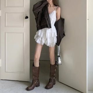 lace level one piece