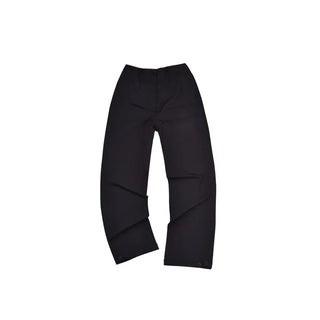 Nylon rustling loose fit wide rough pants