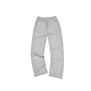 Nylon rustling loose fit wide rough pants