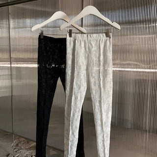 Lace Spanx Stockings Leggings