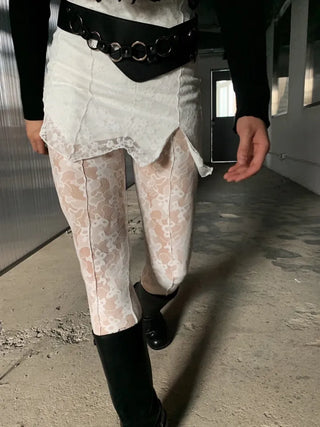Lace Spanx Stockings Leggings