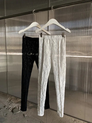 Lace Spanx Stockings Leggings