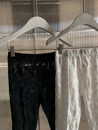 Lace Spanx Stockings Leggings