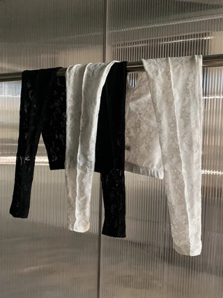 Lace Spanx Stockings Leggings