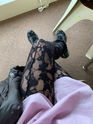 Lace Spanx Stockings Leggings