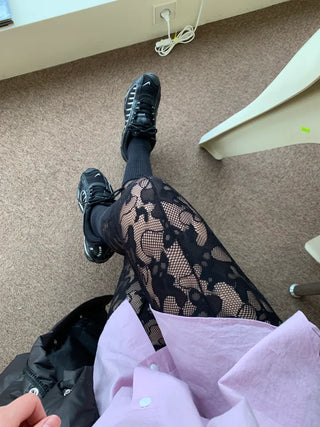 Lace Spanx Stockings Leggings