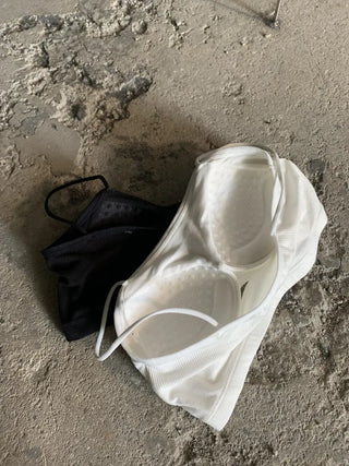 Bralette with built-in bone cap