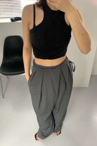 Jet Bolero Strap Layered Sleeveless Top
