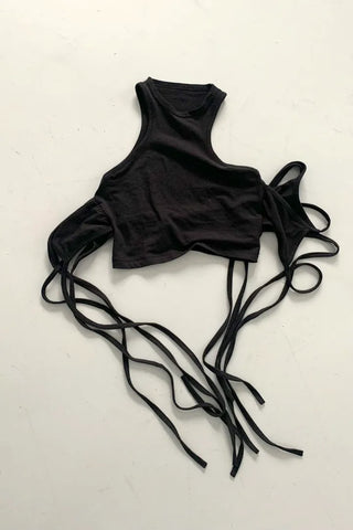 Jet Bolero Strap Layered Sleeveless Top