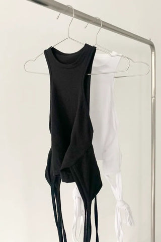 Jet Bolero Strap Layered Sleeveless Top