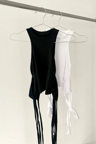 Jet Bolero Strap Layered Sleeveless Top