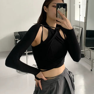Jet Bolero Strap Layered Sleeveless Top